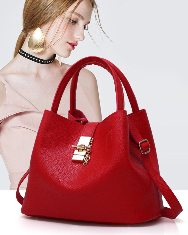 Fashion shoulder bag bucket bag