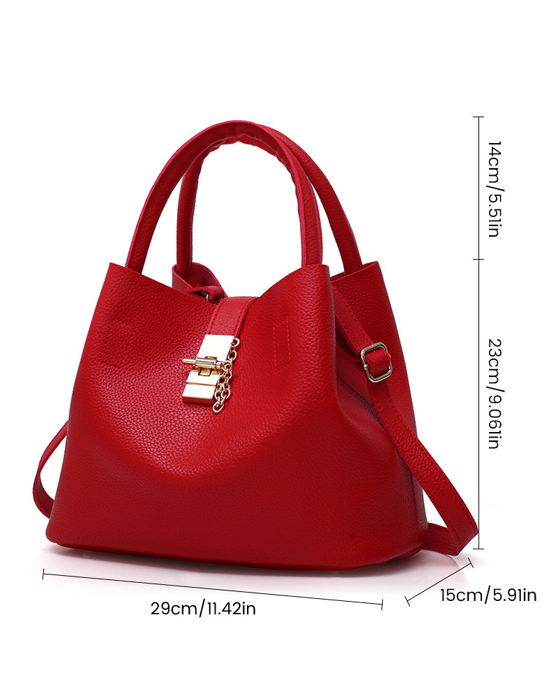 Fashion shoulder bag bucket bag