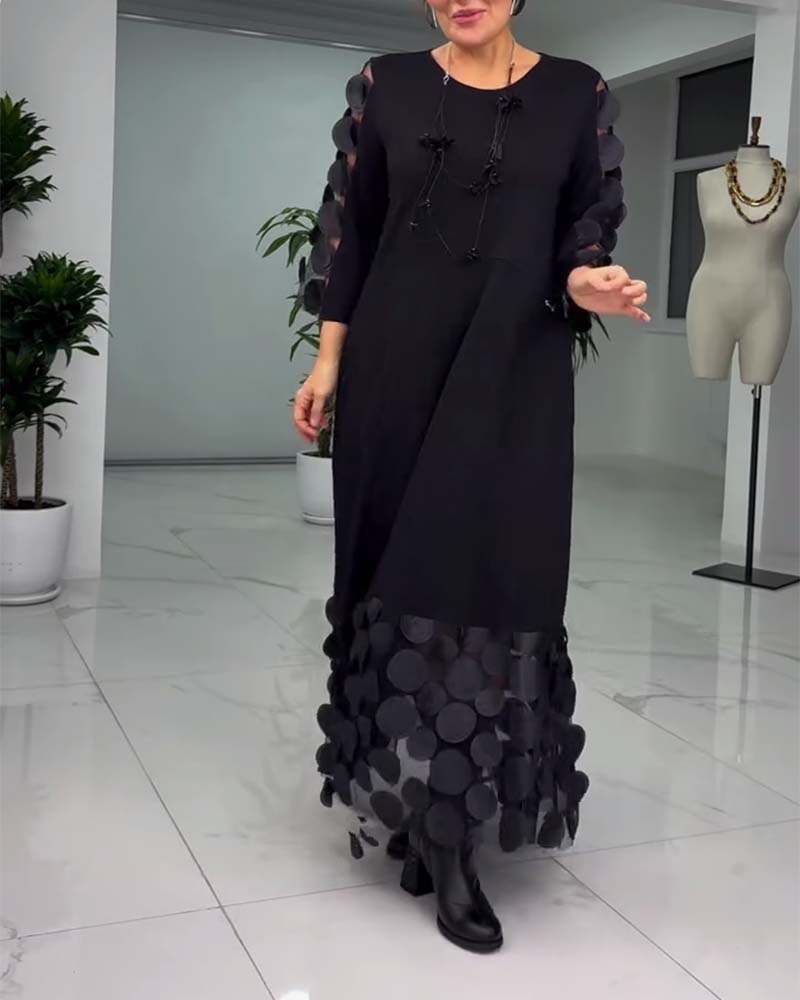 3D Embroidery Fashion Dress