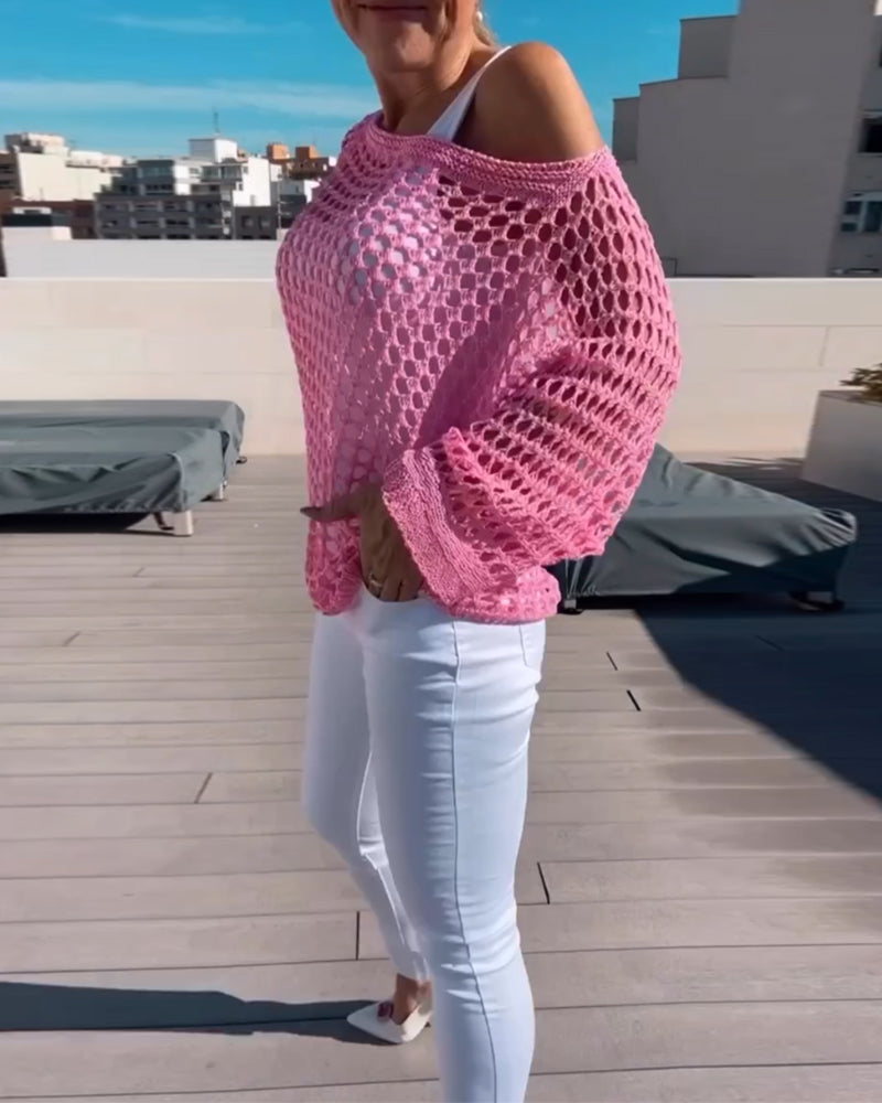 Solid color cutout tops