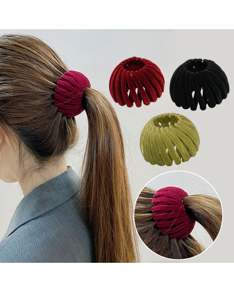 Velvet Nest Scrunchie