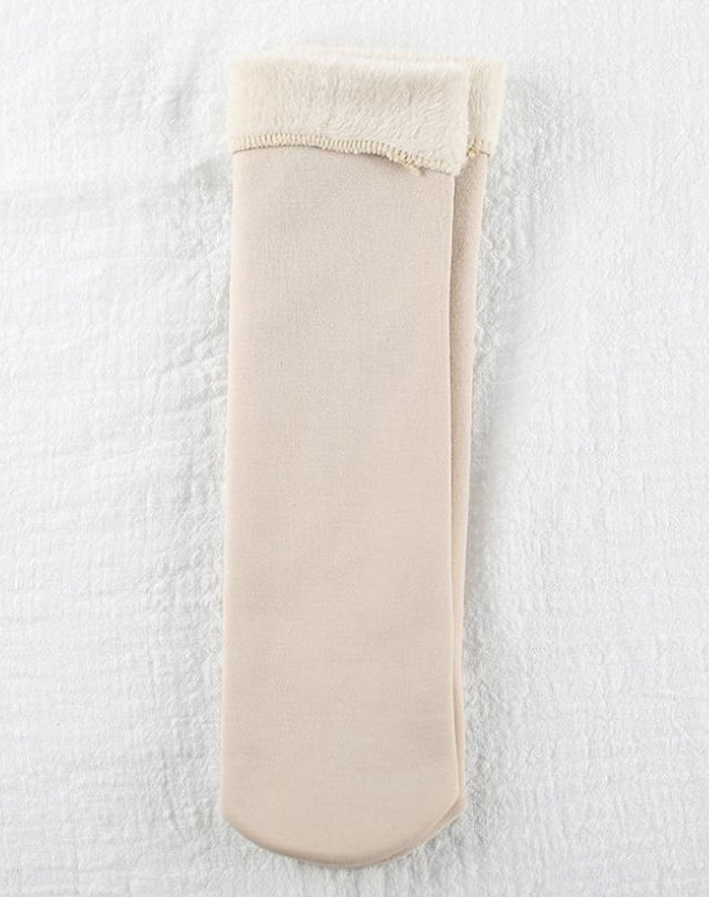 Winter soft plush floor socks