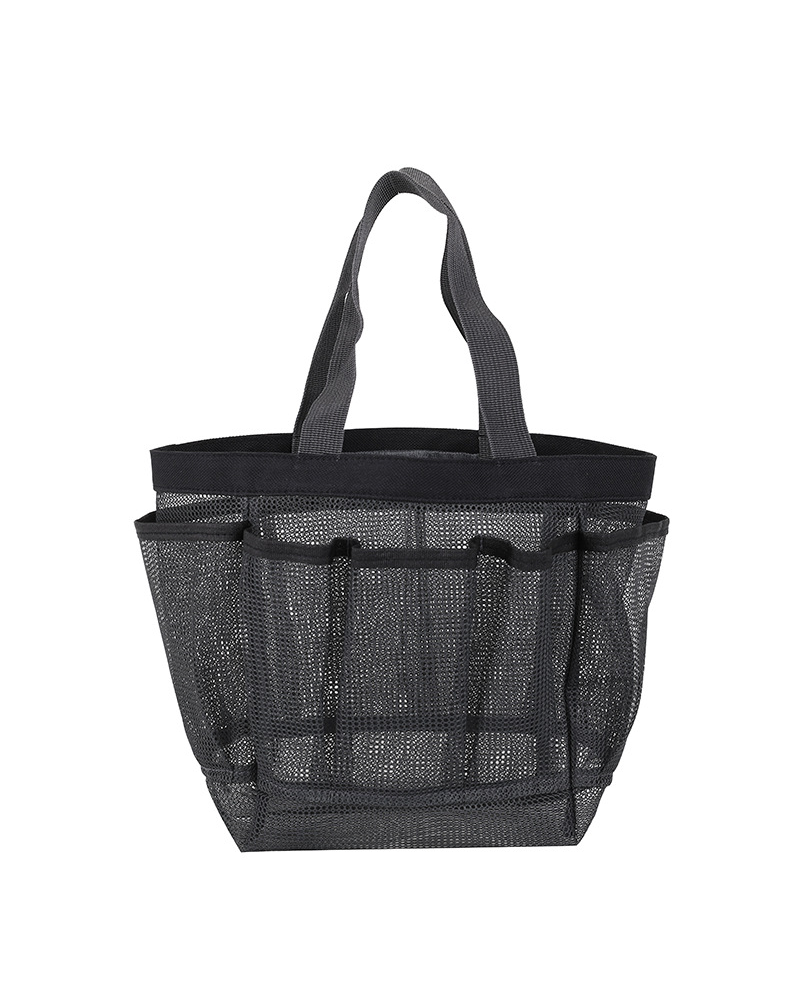 Large capacity mesh handbag