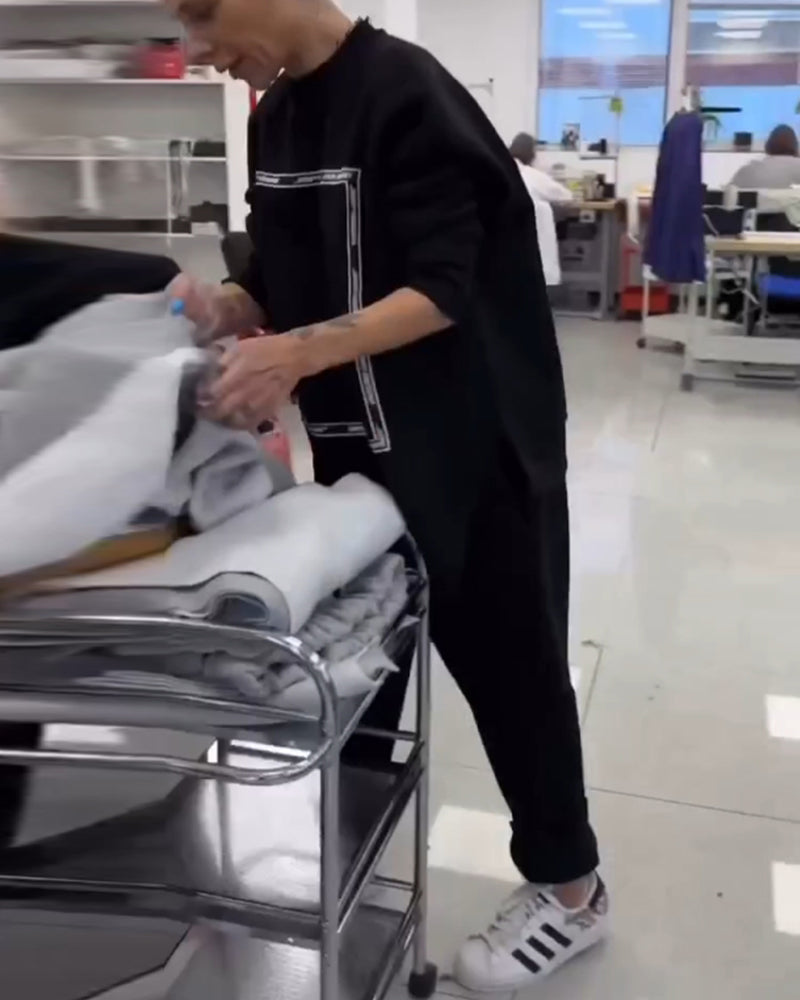 Casual Suit Fashionable Loose and Comfortable