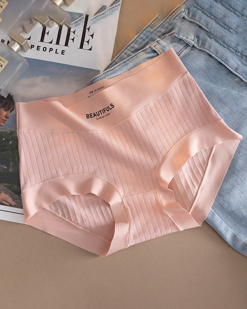 Culotte Coton Longues Fibres Taille Haute