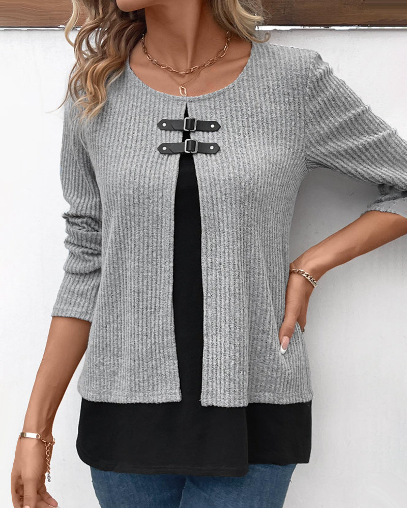 Layered Long Sleeve Tops