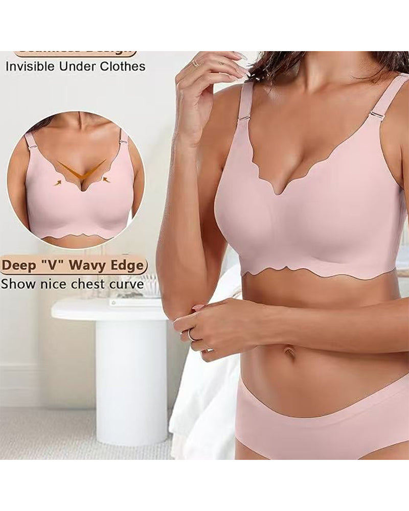 Plus Size Wave Comfort Bra