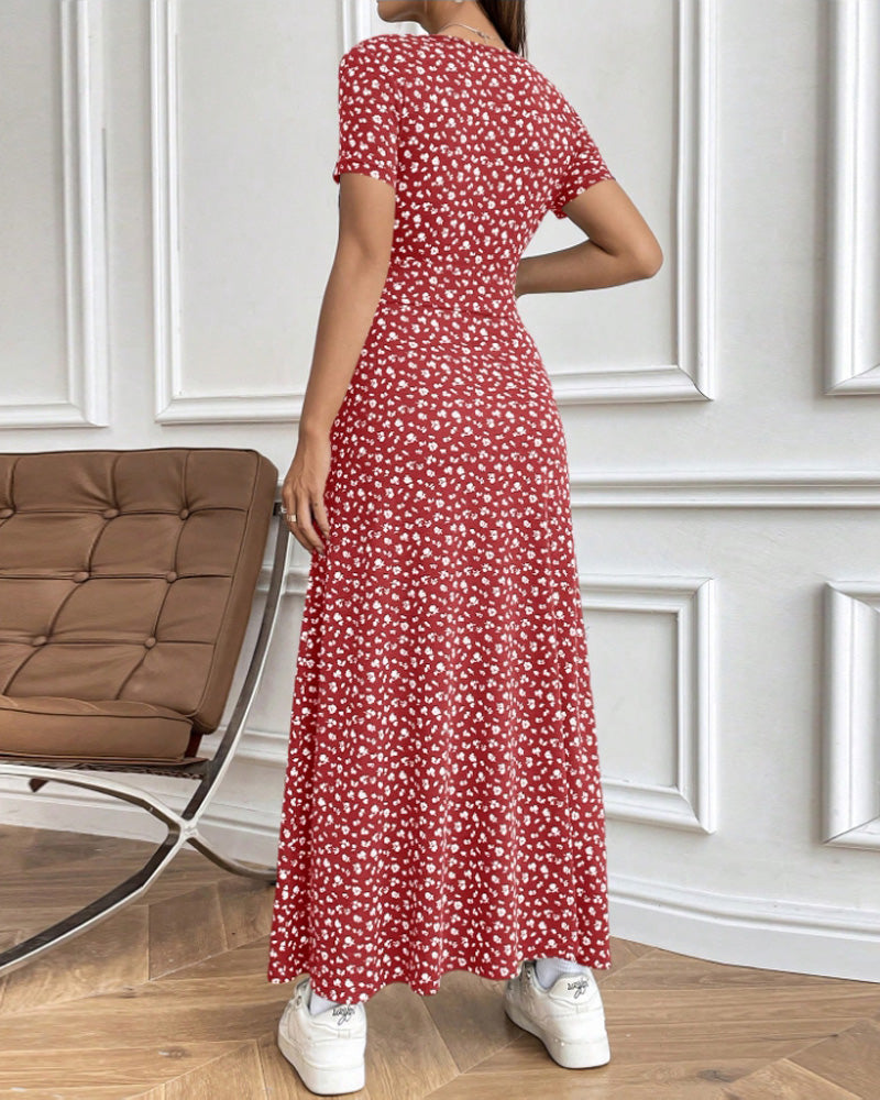 Sexy Elegant Printed Dress