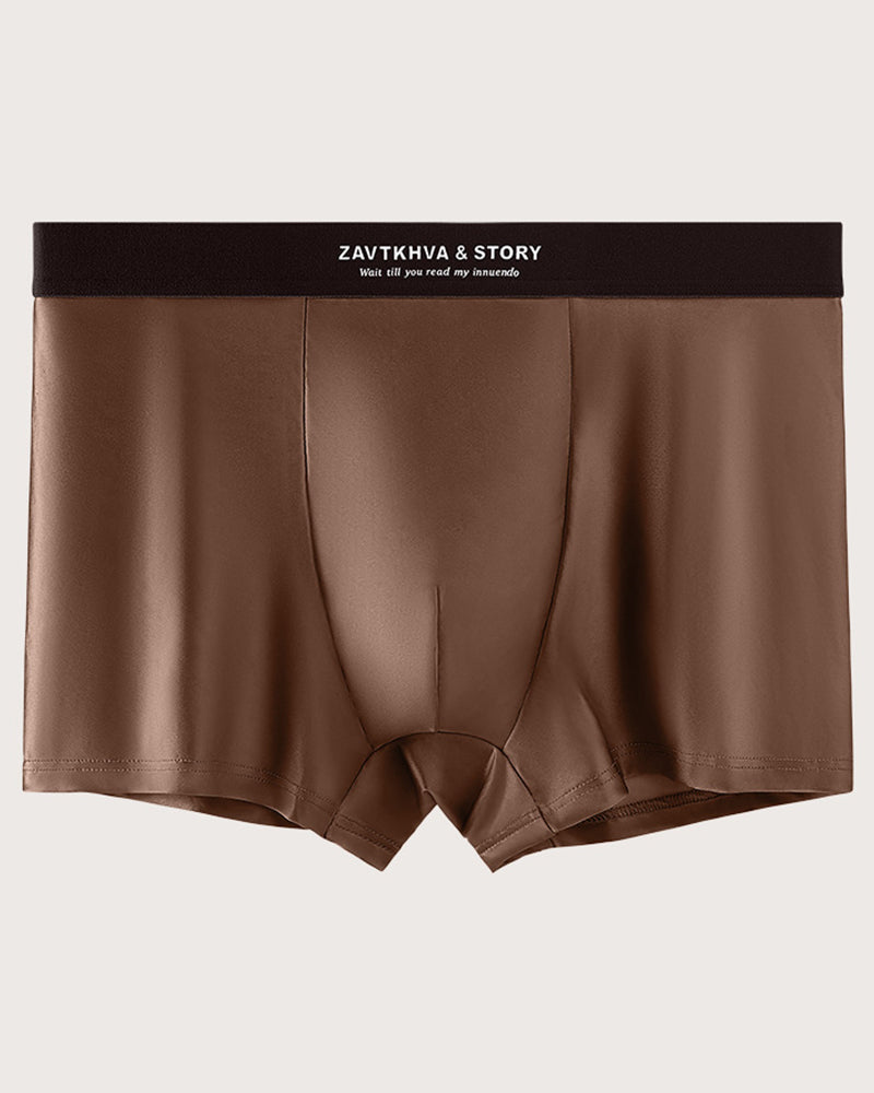 Luxury Ice Silk Men’S Boxer Briefs