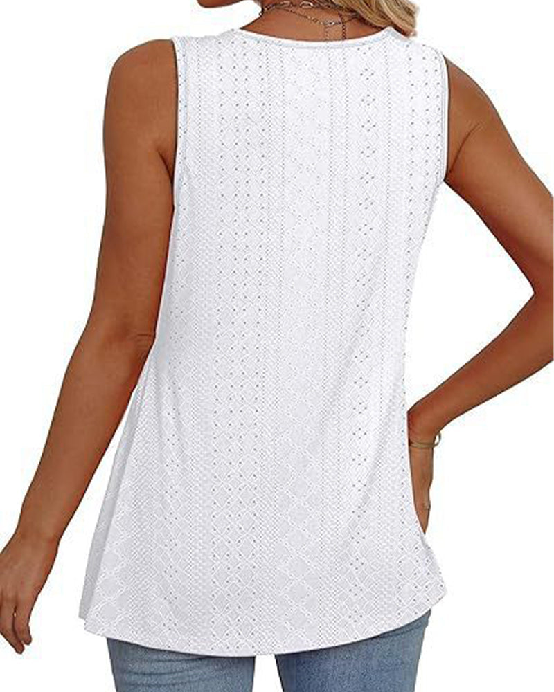 Stylish And Elegant Sleeveless Tank Top