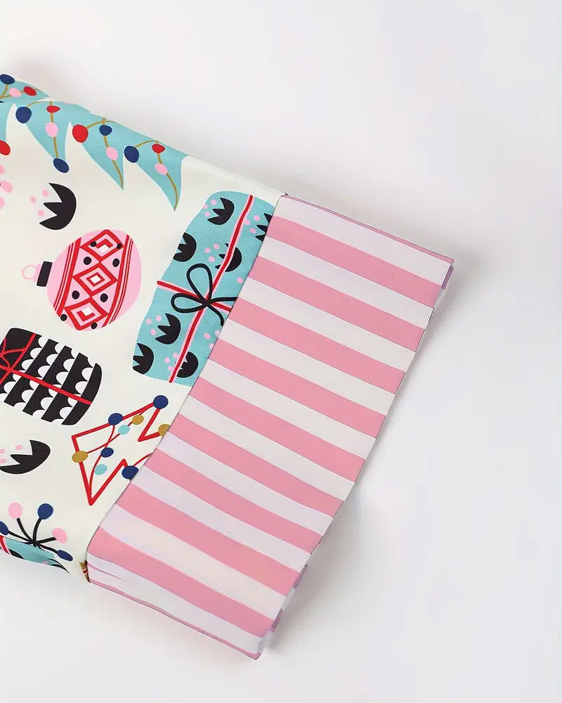 Printed casual home two-piece set