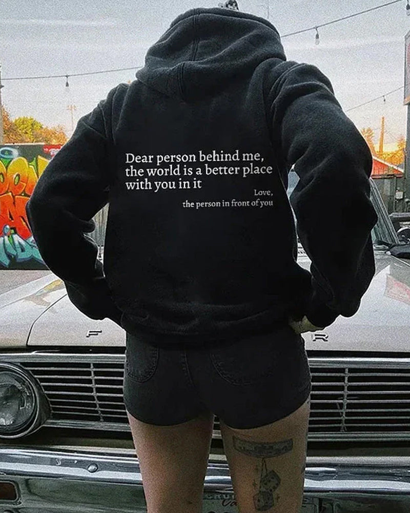'Dear Person Behind Me' Sweatshirt
