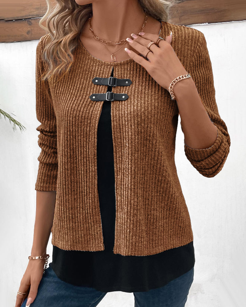 Layered Long Sleeve Tops