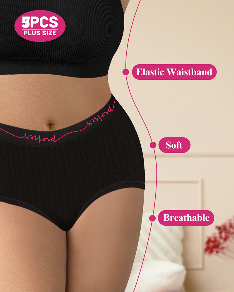 Printed Hip-Lifting Briefs