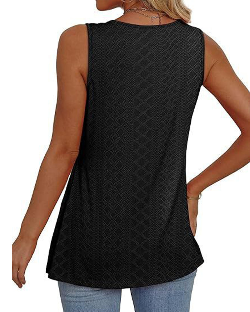 Stylish And Elegant Sleeveless Tank Top