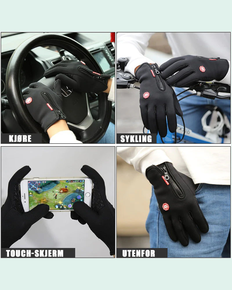 Warm Gloves For Cycling, Skiing And Running