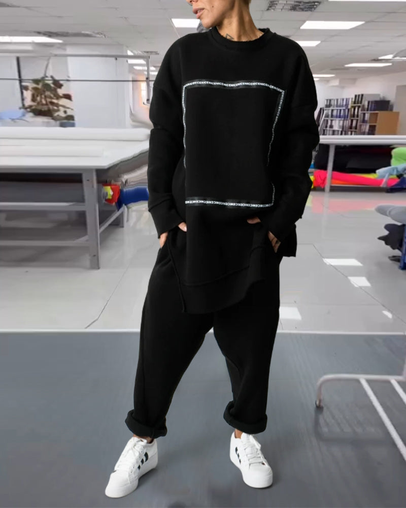 Casual Suit Fashionable Loose and Comfortable