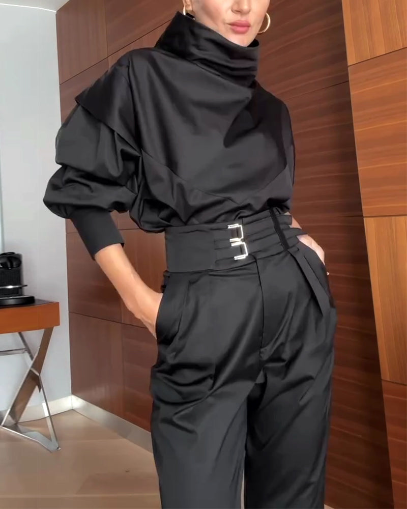 High-Neck Elegant And Stylish Top