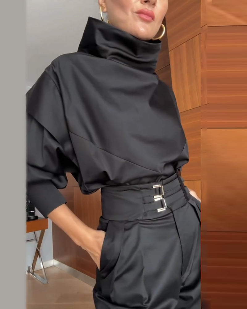 High-Neck Elegant And Stylish Top