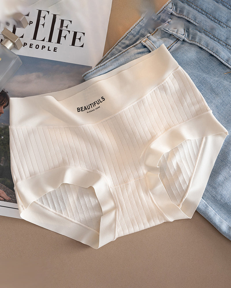 Culotte Coton Longues Fibres Taille Haute