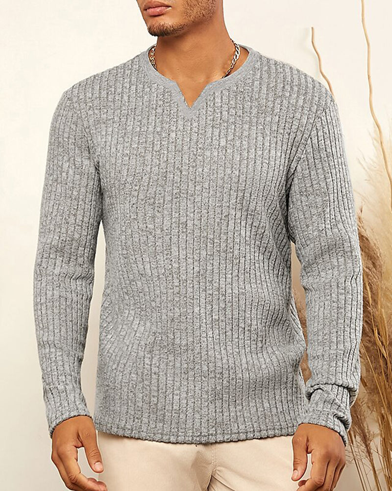 Casual Long Sleeve Top for Men
