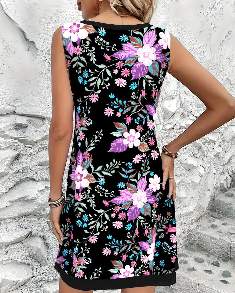 Printed Casual Dress