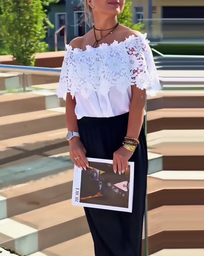 Lace Fashion Design Blouse