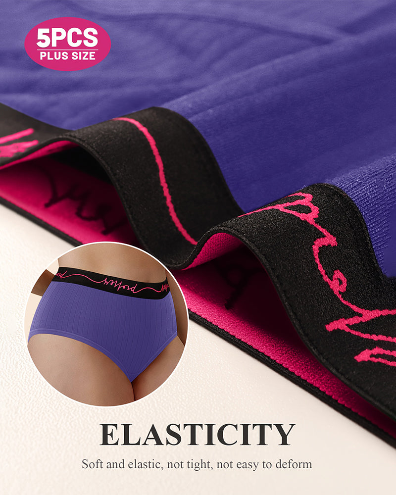 Printed Hip-Lifting Briefs