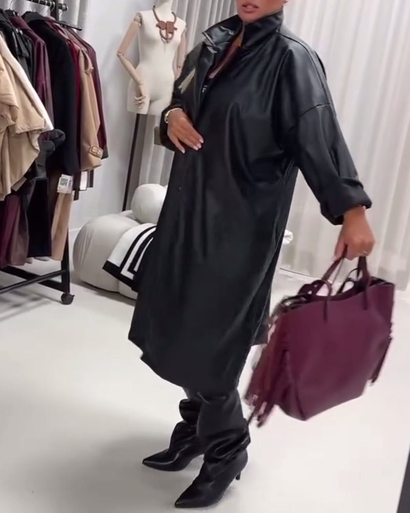 Street Fashion Lapel Coat