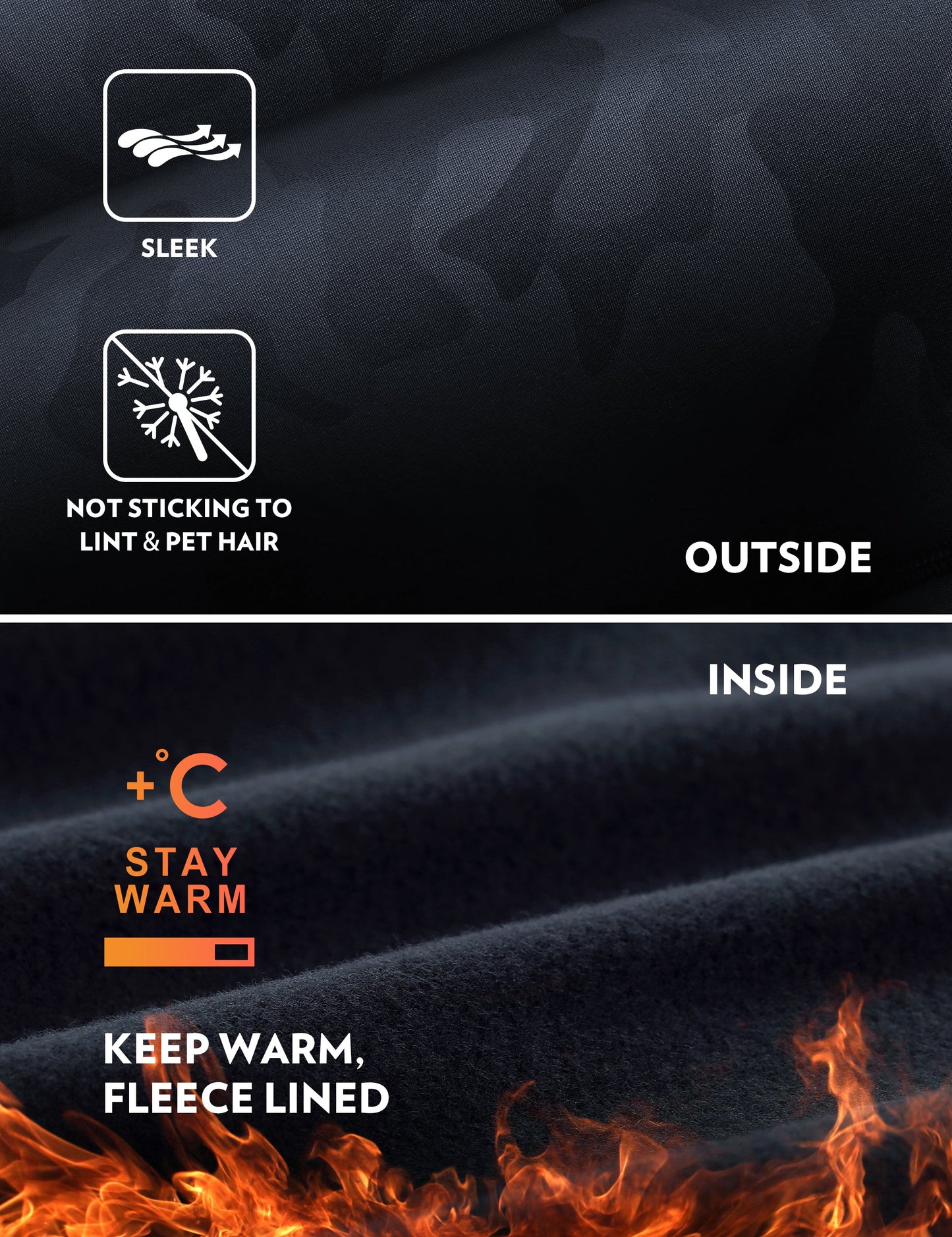 Thermal Fleece Lined Pocket Legging 25''