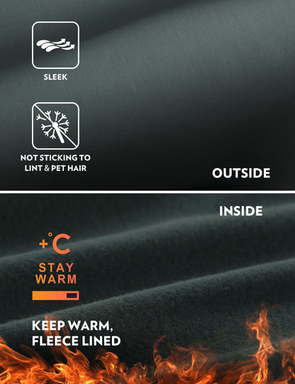 Thermal Fleece Lined Pocket Legging 28''