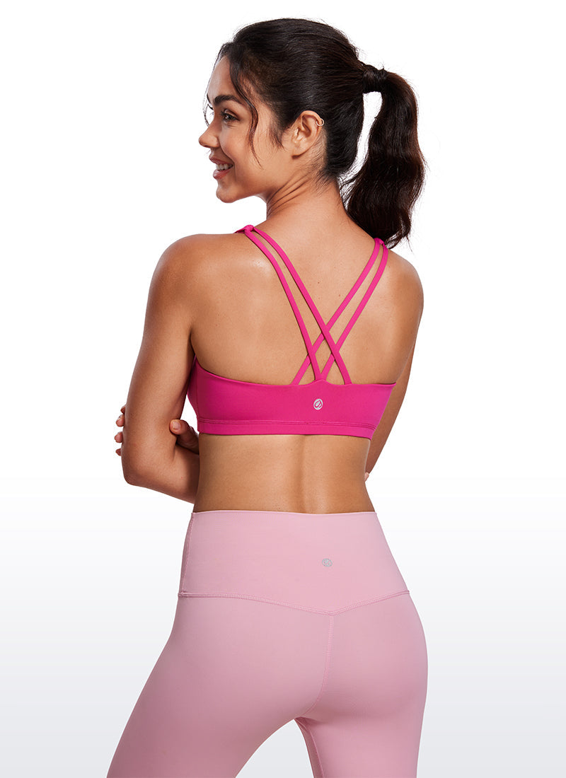 Nakedfeel Cross Back Low Cut Bra