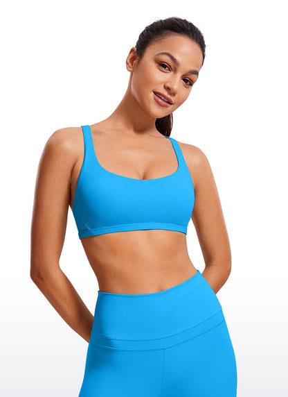 Nakedfeel Low Cut Strappy Bra (6 Straps)