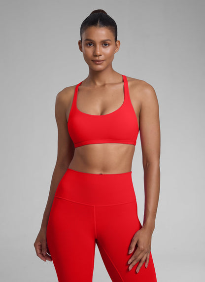 Nakedfeel Low Cut Strappy Bra (6 Straps)