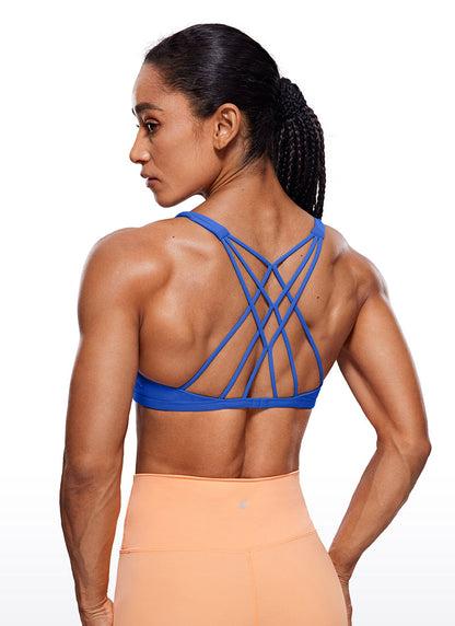 Nakedfeel Low Cut Strappy Bra (6 Straps)