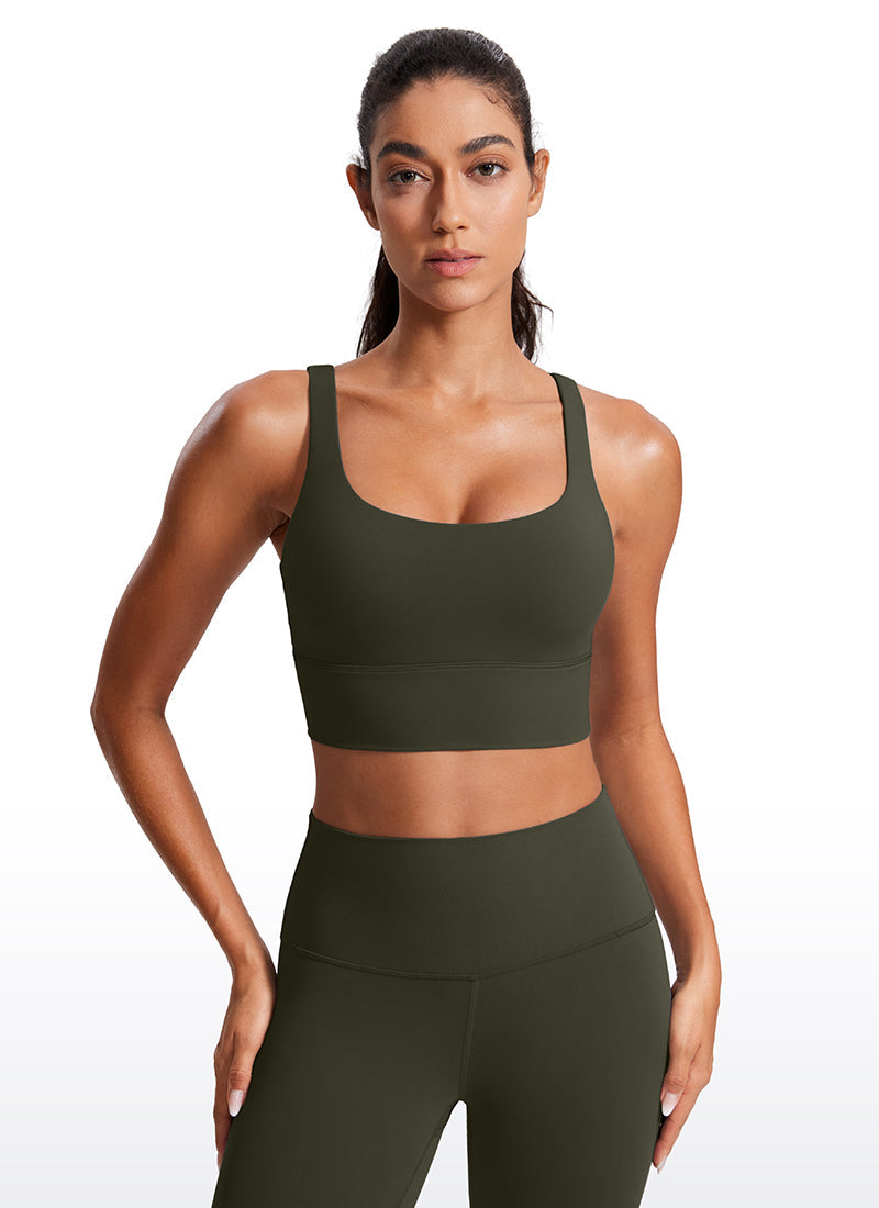 Nakedfeel Longline Criss Cross Back Bra