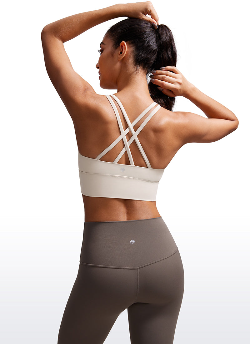 Nakedfeel Longline Criss Cross Back Bra