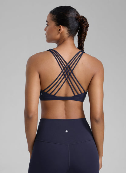 Nakedfeel Low Cut Strappy Bra (8 Straps)