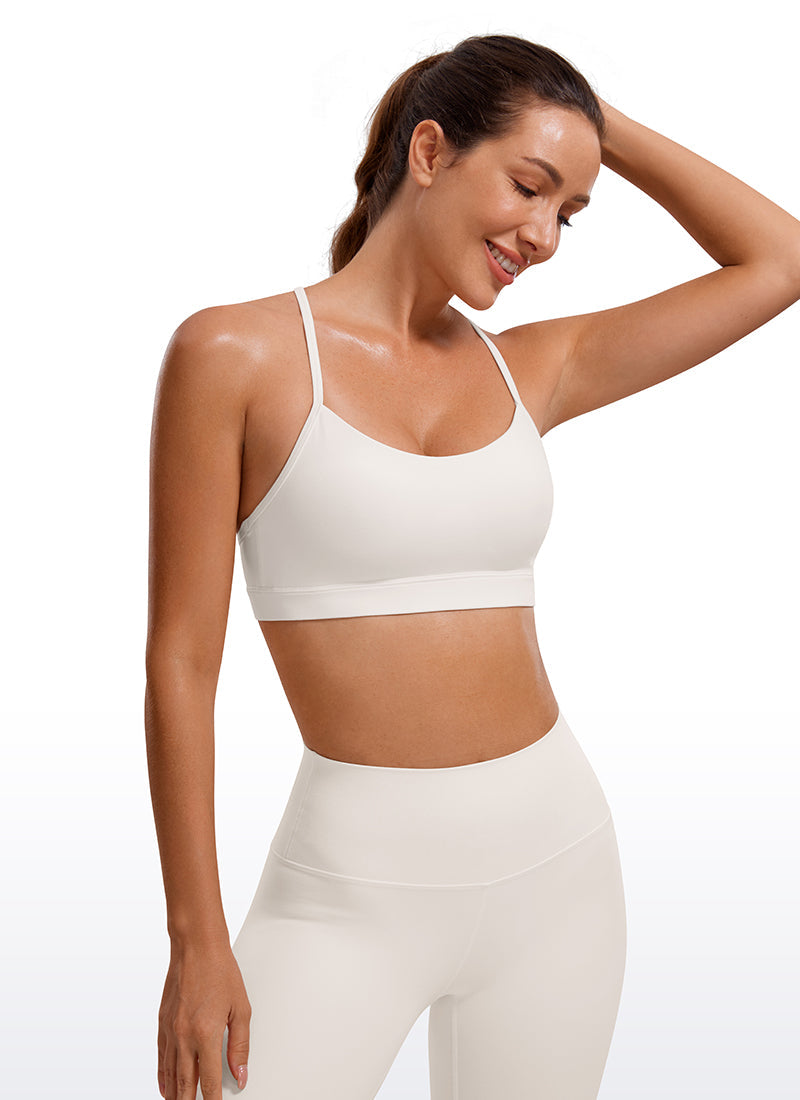 Butterluxe Y Back Spaghetti Thin Strap Bra