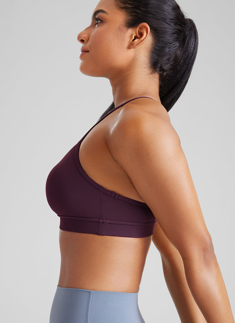 Butterluxe Y Back Spaghetti Thin Strap Bra