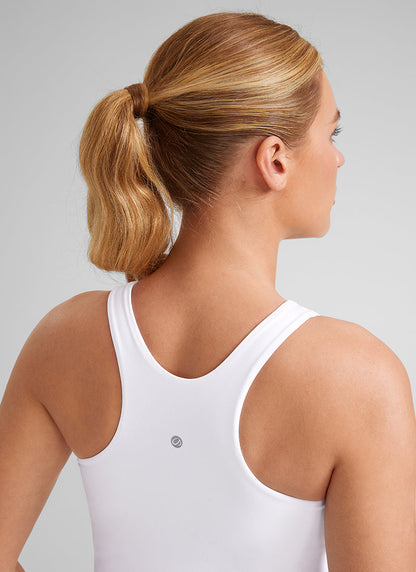 Butterluxe Built in Bra Scoop Neck Tank