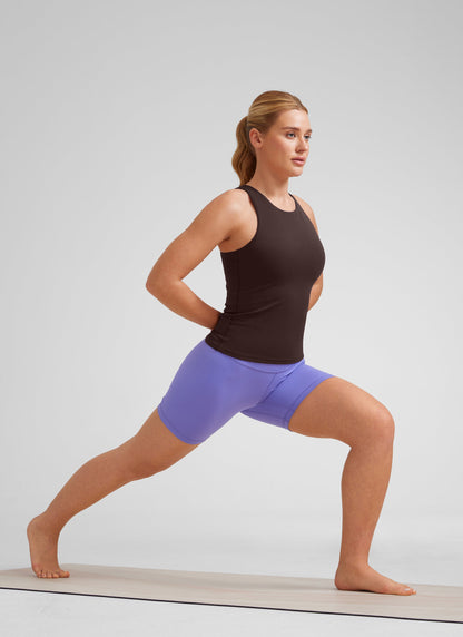 Butterluxe Built in Bra Scoop Neck Tank