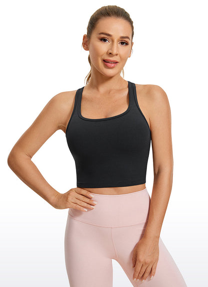 Butterluxe Racerback Built in Bra Tank