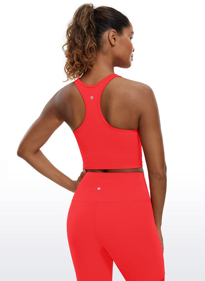 Butterluxe Racerback Built in Bra Tank