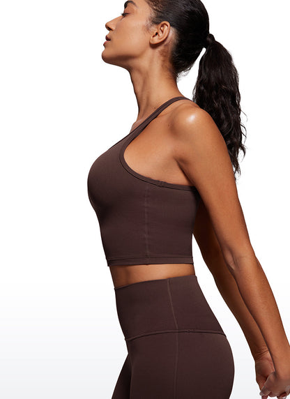 Butterluxe Racerback Built in Bra Tank