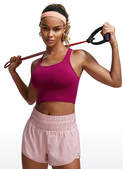 Butterluxe Racerback Built in Bra Tank