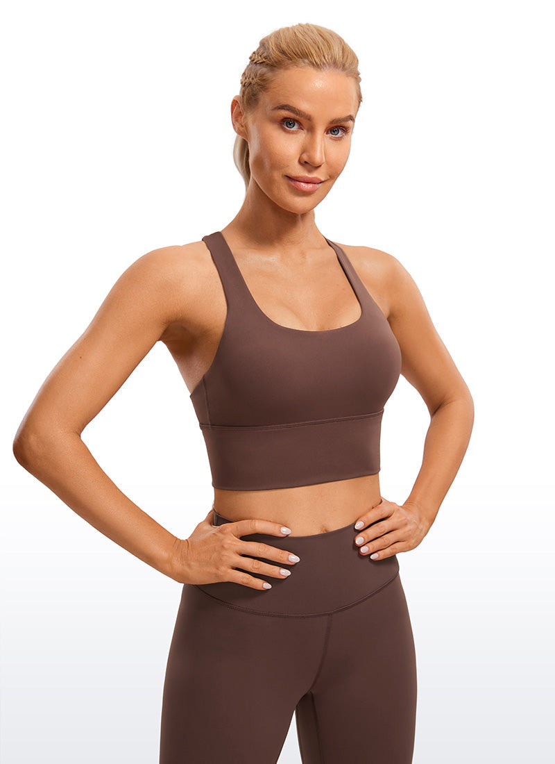 Nakedfeel Strappy Longline Bra