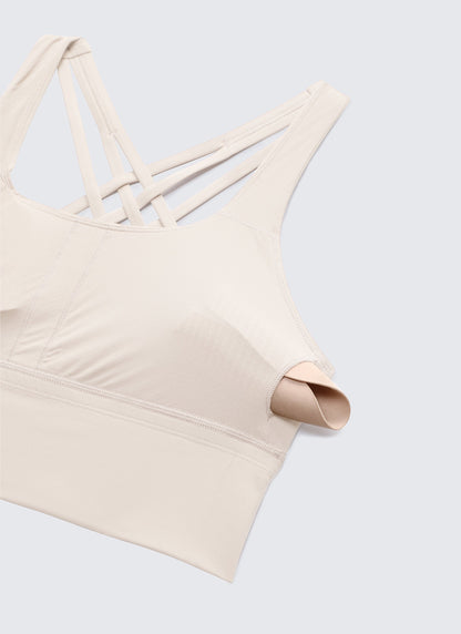 Nakedfeel Strappy Longline Bra