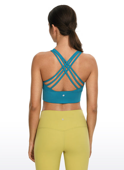 Nakedfeel Strappy Longline Bra