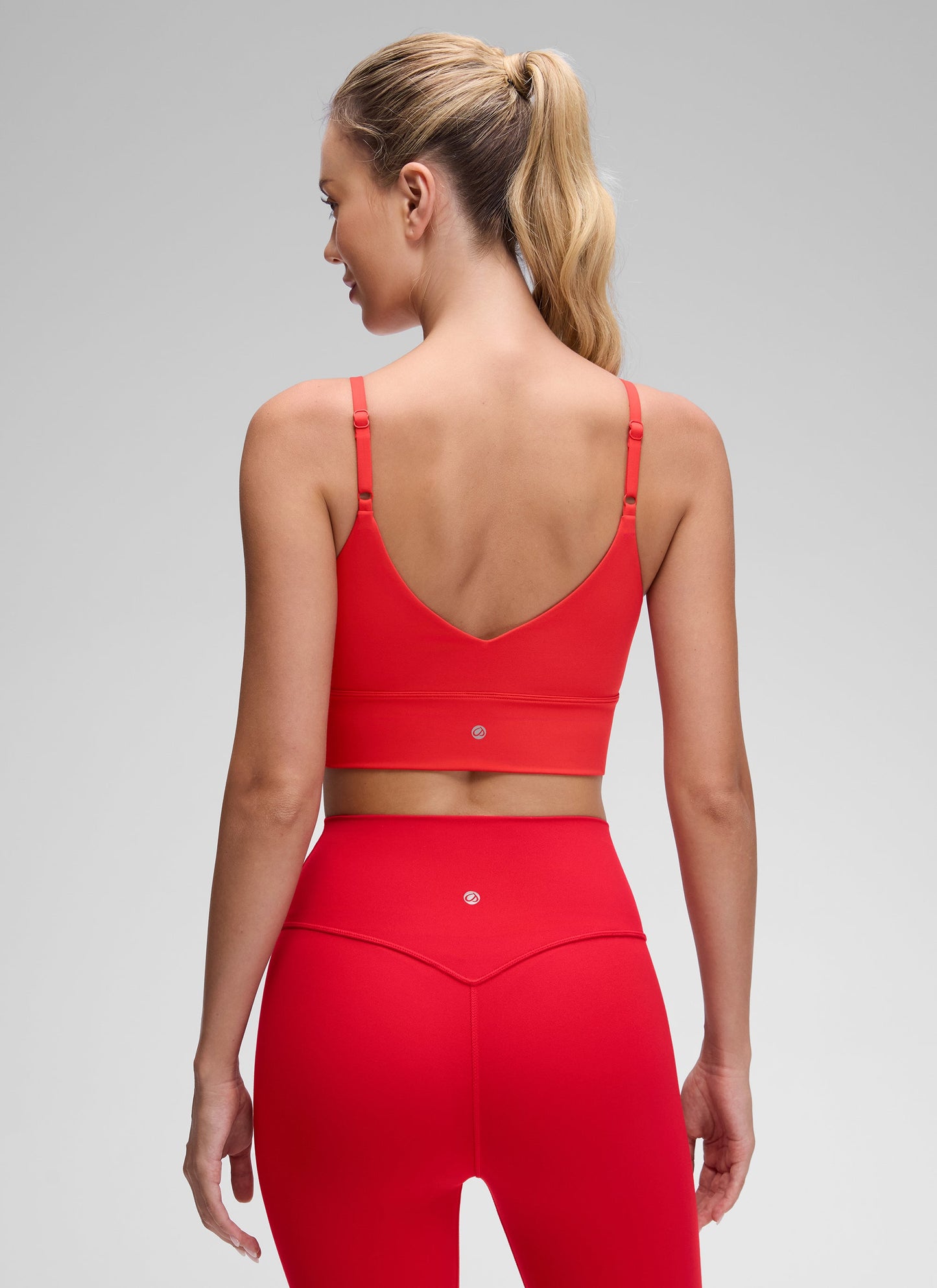 Brushed Nakedfeel Longline Adjustable Bra